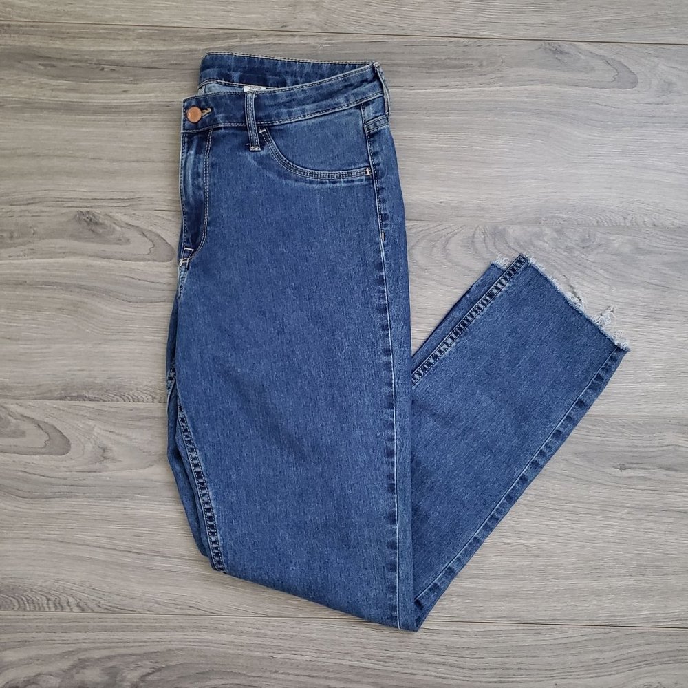 H&M Skinny Ankle High Rise Jeans Blue Size 32